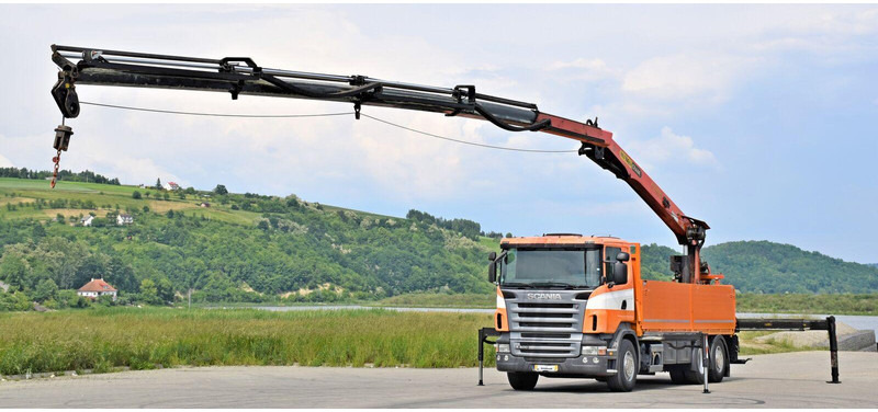 Scania R400 Pritsche 6,80m - Nákladní automobil valníkový/ Plošinový, Auto s hydraulickou rukou: obrázek 1 Scania R400 Pritsche 6,80m - Nákladní automobil valníkový/ Plošinový, Auto s hydraulickou rukou: obrázek 1