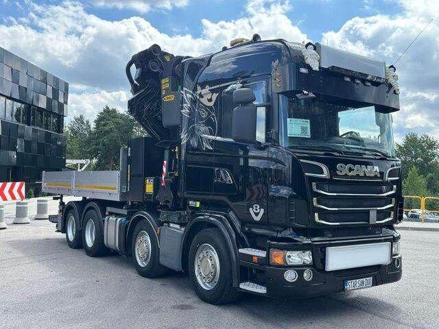 Scania R560 8x2 PALFINGER PK 92002 SH Fly Jib Winch 5t - Nákladní automobil valníkový/ Plošinový, Auto s hydraulickou rukou: obrázek 3 Scania R560 8x2 PALFINGER PK 92002 SH Fly Jib Winch 5t - Nákladní automobil valníkový/ Plošinový, Auto s hydraulickou rukou: obrázek 3
