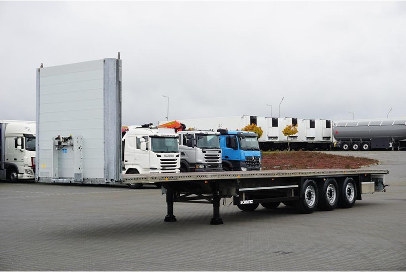Schmitz Cargobull PLATFORMA / MULTI LOCK / OŚ PODNOSZONA - Návěs valník/ Plato: obrázek 1 Schmitz Cargobull PLATFORMA / MULTI LOCK / OŚ PODNOSZONA - Návěs valník/ Plato: obrázek 1