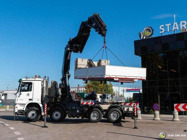 Mercedes-Benz MERCEDES BENZ ACTROS 4144 8x4 PALFINGER PK 85002 - Tahač: obrázek 3 Mercedes-Benz MERCEDES BENZ ACTROS 4144 8x4 PALFINGER PK 85002 - Tahač: obrázek 3