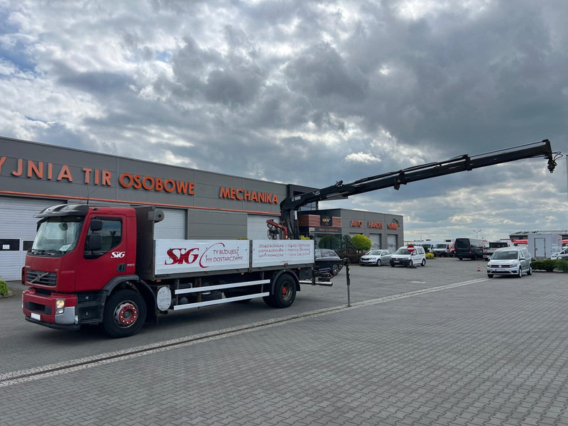 Volvo FE 320 FLATBED CRANE KRAN HDS HIAB 122B-2 DUO - Nákladní automobil valníkový/ Plošinový, Auto s hydraulickou rukou: obrázek 1 Volvo FE 320 FLATBED CRANE KRAN HDS HIAB 122B-2 DUO - Nákladní automobil valníkový/ Plošinový, Auto s hydraulickou rukou: obrázek 1