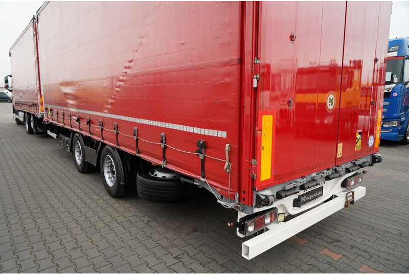 Plachtový nákladní auto Volvo FH 460 / ZESTAW TANDEM / 120 M3 / PRZEJAZDOWY / I-SAVE / I-PARK: obrázek 13