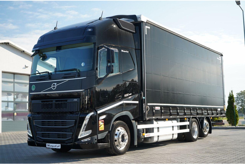 Volvo FH 500 / MEGA / ZESTAW TANDEM PRZEJAZDOWY 120 M3 / 2024 / I-PARK - Plachtový nákladní auto: obrázek 1 Volvo FH 500 / MEGA / ZESTAW TANDEM PRZEJAZDOWY 120 M3 / 2024 / I-PARK - Plachtový nákladní auto: obrázek 1
