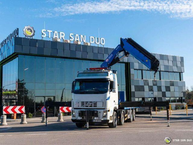 Volvo FH480 8x2 HMF 6020-OK6 Kran Crane 2016 - Nákladní automobil valníkový/ Plošinový, Auto s hydraulickou rukou: obrázek 4 Volvo FH480 8x2 HMF 6020-OK6 Kran Crane 2016 - Nákladní automobil valníkový/ Plošinový, Auto s hydraulickou rukou: obrázek 4