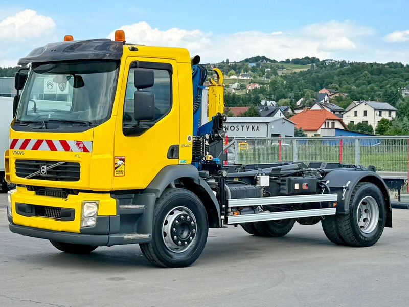 Volvo FL 240 * Abrollkipper * HMF 270 K2 * TOPZUSTAND - Hákový nosič kontejnerů, Auto s hydraulickou rukou: obrázek 4 Volvo FL 240 * Abrollkipper * HMF 270 K2 * TOPZUSTAND - Hákový nosič kontejnerů, Auto s hydraulickou rukou: obrázek 4