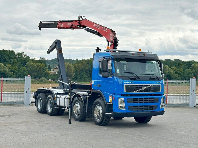 Volvo FM 12.420 * FASSI F150A.21 * 8x4 * TOP - Hákový nosič kontejnerů, Auto s hydraulickou rukou: obrázek 2 Volvo FM 12.420 * FASSI F150A.21 * 8x4 * TOP - Hákový nosič kontejnerů, Auto s hydraulickou rukou: obrázek 2