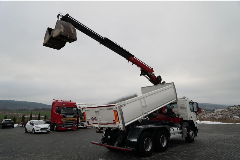 Volvo FMX 380 / 6x4 / WYWROTKA + HDS HMF 1820 K2 / HYDROBURTA / STEROW - Sklápěč, Auto s hydraulickou rukou: obrázek 4 Volvo FMX 380 / 6x4 / WYWROTKA + HDS HMF 1820 K2 / HYDROBURTA / STEROW - Sklápěč, Auto s hydraulickou rukou: obrázek 4