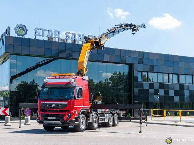 Volvo FMX 500 8x2 Effer 585 Fly Jib Winch Crane Kran - Nákladní automobil valníkový/ Plošinový, Auto s hydraulickou rukou: obrázek 1 Volvo FMX 500 8x2 Effer 585 Fly Jib Winch Crane Kran - Nákladní automobil valníkový/ Plošinový, Auto s hydraulickou rukou: obrázek 1