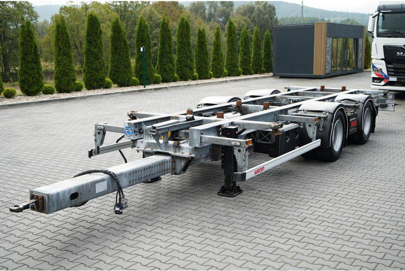Wecon / NACZEPA PODKONTENEROWA / 2019 - Kontejnerovy přívěs/ Výměnná nástavba: obrázek 1 Wecon / NACZEPA PODKONTENEROWA / 2019 - Kontejnerovy přívěs/ Výměnná nástavba: obrázek 1