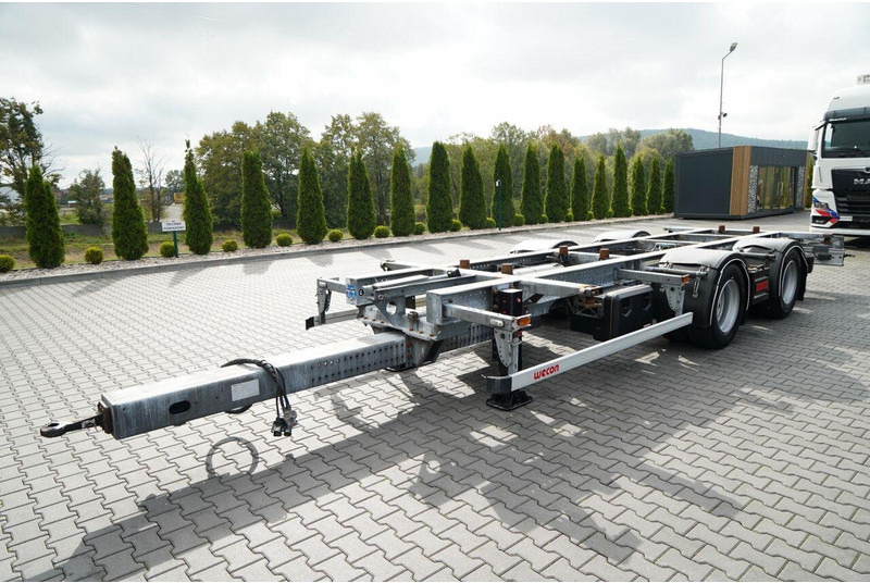 Wecon / NACZEPA PODKONTENEROWA / 2019 - Kontejnerovy přívěs/ Výměnná nástavba: obrázek 3 Wecon / NACZEPA PODKONTENEROWA / 2019 - Kontejnerovy přívěs/ Výměnná nástavba: obrázek 3