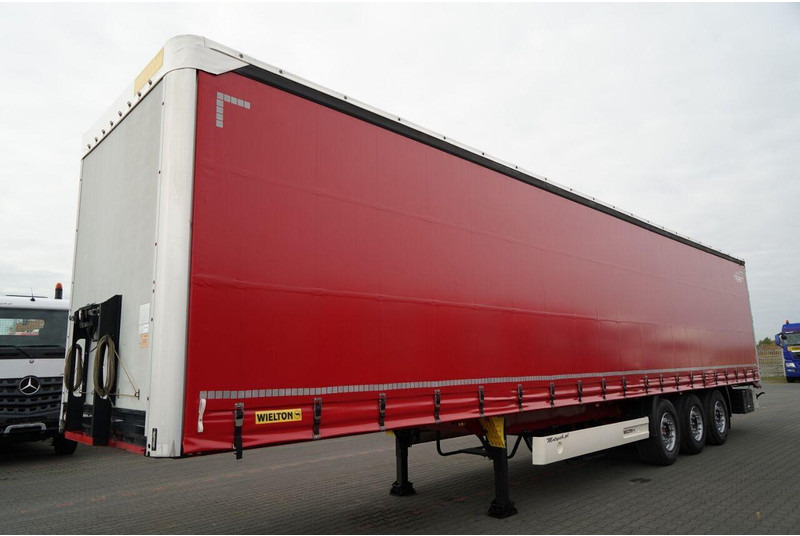 Wielton FIRANKA STANDARD / MULDA DO STALI - 9 M / OŚ PODNOSZONA / SAF - Plachtový návěs: obrázek 2 Wielton FIRANKA STANDARD / MULDA DO STALI - 9 M / OŚ PODNOSZONA / SAF - Plachtový návěs: obrázek 2