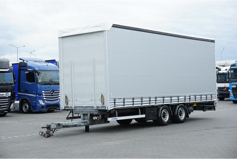 Panav TANDEM / DŁ. 8,35 M / FIRANKA / 20 PALET - Plachtový přívěs: obrázek 2 Panav TANDEM / DŁ. 8,35 M / FIRANKA / 20 PALET - Plachtový přívěs: obrázek 2