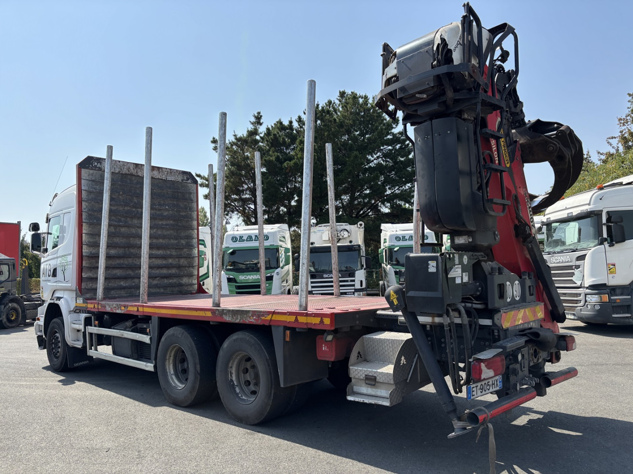 SCANIA R 580 CB6x4HHZ - Podvozek s kabinou: obrázek 4 SCANIA R 580 CB6x4HHZ - Podvozek s kabinou: obrázek 4