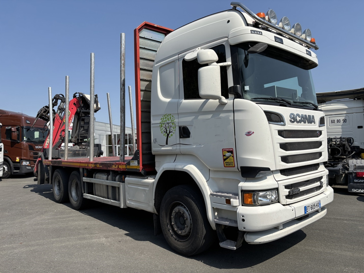 SCANIA R 580 CB6x4HHZ - Podvozek s kabinou: obrázek 2 SCANIA R 580 CB6x4HHZ - Podvozek s kabinou: obrázek 2