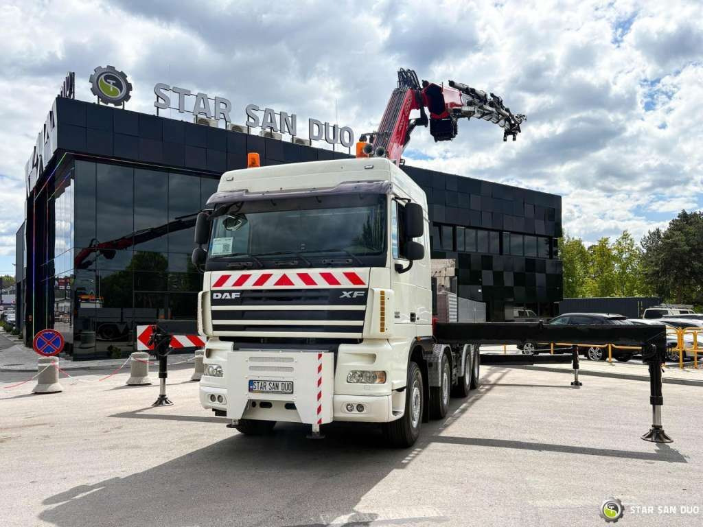 DAF XF 105.510 8x4 FASSI F800 XP Crane Fifth wheel - Auto s hydraulickou rukou: obrázek 5 DAF XF 105.510 8x4 FASSI F800 XP Crane Fifth wheel - Auto s hydraulickou rukou: obrázek 5