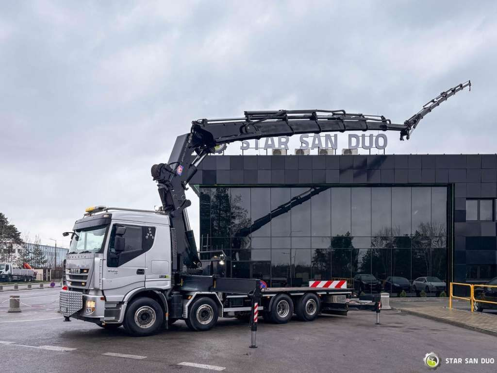 Iveco STRALIS AS320S50Y 8x2 HMF 8520-0K6 FLY JIB Winc - Auto s hydraulickou rukou: obrázek 3 Iveco STRALIS AS320S50Y 8x2 HMF 8520-0K6 FLY JIB Winc - Auto s hydraulickou rukou: obrázek 3