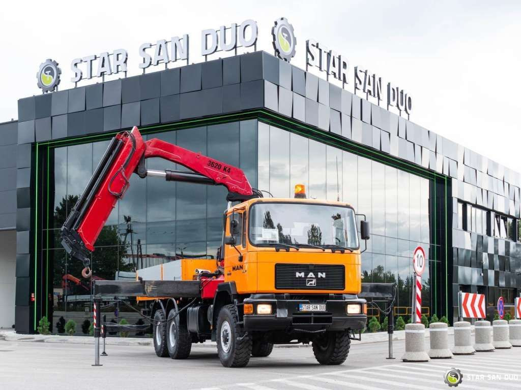 MAN 27.402 F10 6x6 HMF 3620 K4 Hds Crane - Auto s hydraulickou rukou: obrázek 1 MAN 27.402 F10 6x6 HMF 3620 K4 Hds Crane - Auto s hydraulickou rukou: obrázek 1
