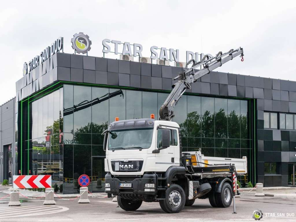 MAN TGS 18.360 4x4 HIAB 144 E-4 Crane Kipper - Sklápěč: obrázek 3 MAN TGS 18.360 4x4 HIAB 144 E-4 Crane Kipper - Sklápěč: obrázek 3
