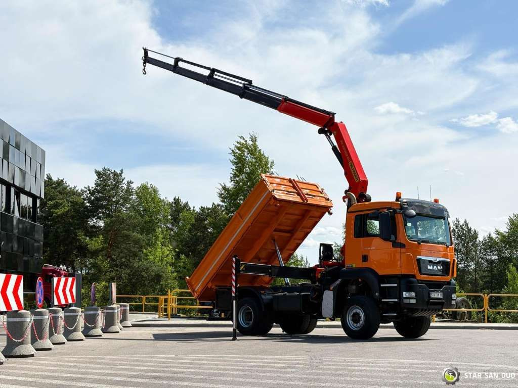 MAN TGS 18.480 4x4 PALFINGER PK 22002 Crane Kipper - Auto s hydraulickou rukou: obrázek 2 MAN TGS 18.480 4x4 PALFINGER PK 22002 Crane Kipper - Auto s hydraulickou rukou: obrázek 2