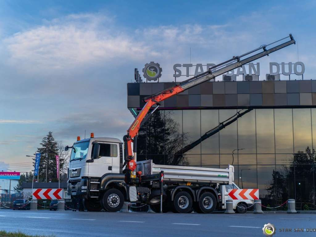 MAN TGS 26.360 6x6 PALFINGER PK 18001 EH Crane Kipe - Sklápěč: obrázek 3 MAN TGS 26.360 6x6 PALFINGER PK 18001 EH Crane Kipe - Sklápěč: obrázek 3