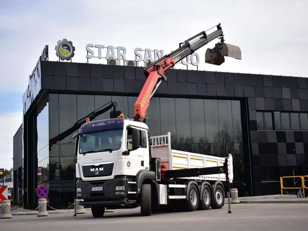 MAN TGS 35.400 8X4 PALFINGER PK 33002 CRANE KIPPER - Sklápěč, Auto s hydraulickou rukou: obrázek 5 MAN TGS 35.400 8X4 PALFINGER PK 33002 CRANE KIPPER - Sklápěč, Auto s hydraulickou rukou: obrázek 5