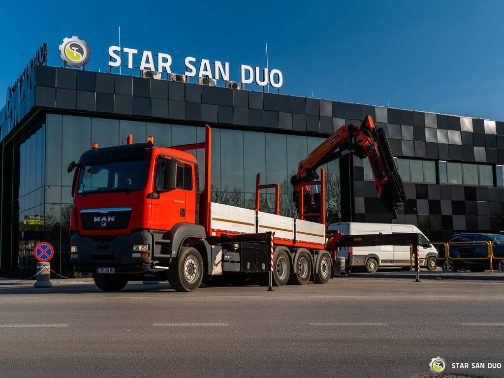 MAN TGS 35.400 PALFINGER PK 44002 WINCH TRIDEM KRAN - Auto s hydraulickou rukou, Nákladní automobil valníkový/ Plošinový: obrázek 5 MAN TGS 35.400 PALFINGER PK 44002 WINCH TRIDEM KRAN - Auto s hydraulickou rukou, Nákladní automobil valníkový/ Plošinový: obrázek 5