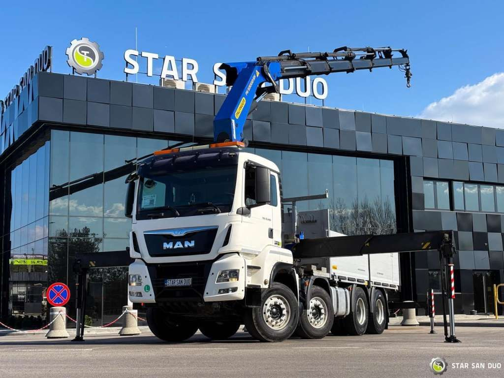MAN TGS 35.480 8x4 PALFINGER PK 53002SH Crane - Auto s hydraulickou rukou: obrázek 1 MAN TGS 35.480 8x4 PALFINGER PK 53002SH Crane - Auto s hydraulickou rukou: obrázek 1
