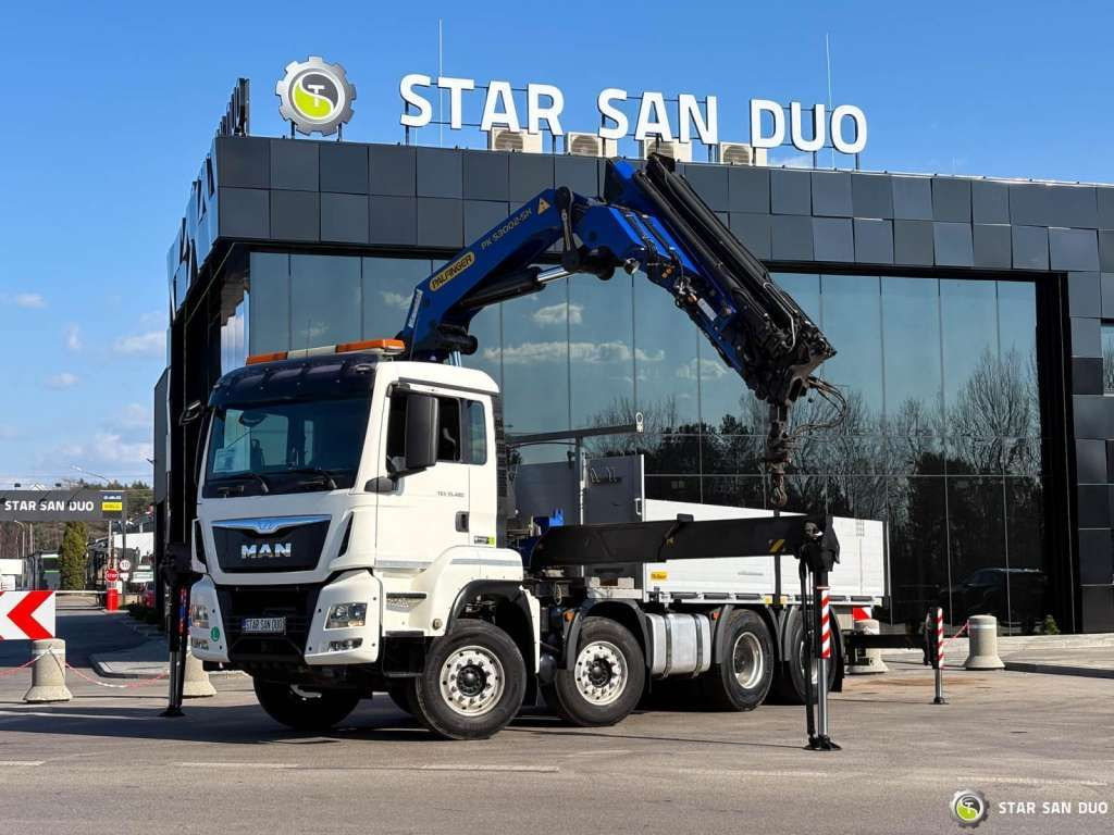 MAN TGS 35.480 8x4 PALFINGER PK 53002SH Crane - Auto s hydraulickou rukou: obrázek 2 MAN TGS 35.480 8x4 PALFINGER PK 53002SH Crane - Auto s hydraulickou rukou: obrázek 2