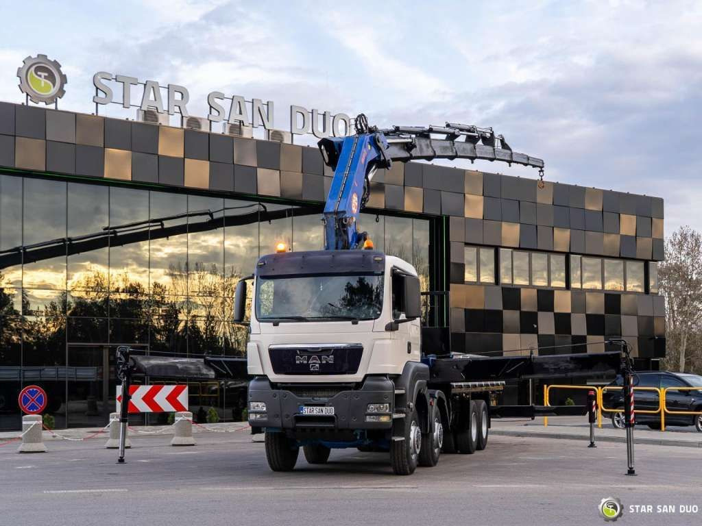MAN TGS 41.480 8x8 PM 85SP HDS Crane - Auto s hydraulickou rukou: obrázek 1 MAN TGS 41.480 8x8 PM 85SP HDS Crane - Auto s hydraulickou rukou: obrázek 1