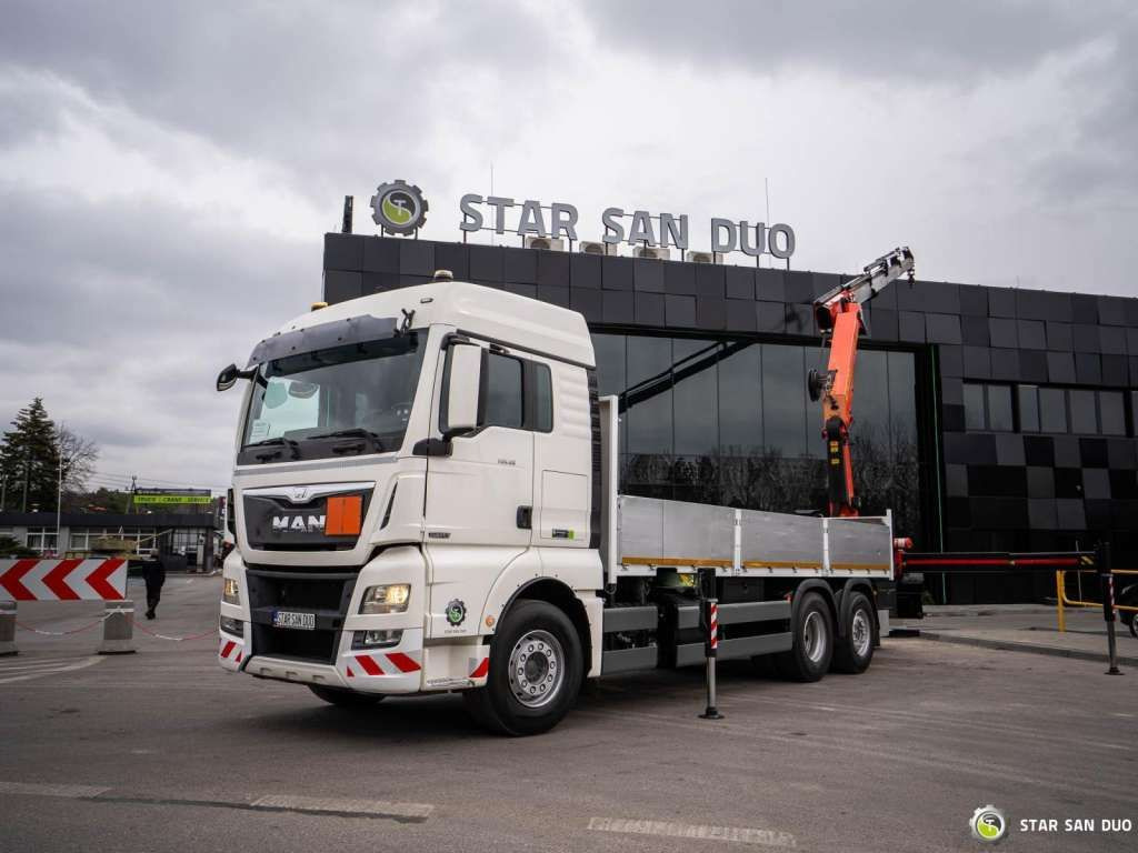 MAN TGX 26.480 6x2 PALFINGER PK 33002 EH Crane Winc - Auto s hydraulickou rukou: obrázek 1 MAN TGX 26.480 6x2 PALFINGER PK 33002 EH Crane Winc - Auto s hydraulickou rukou: obrázek 1