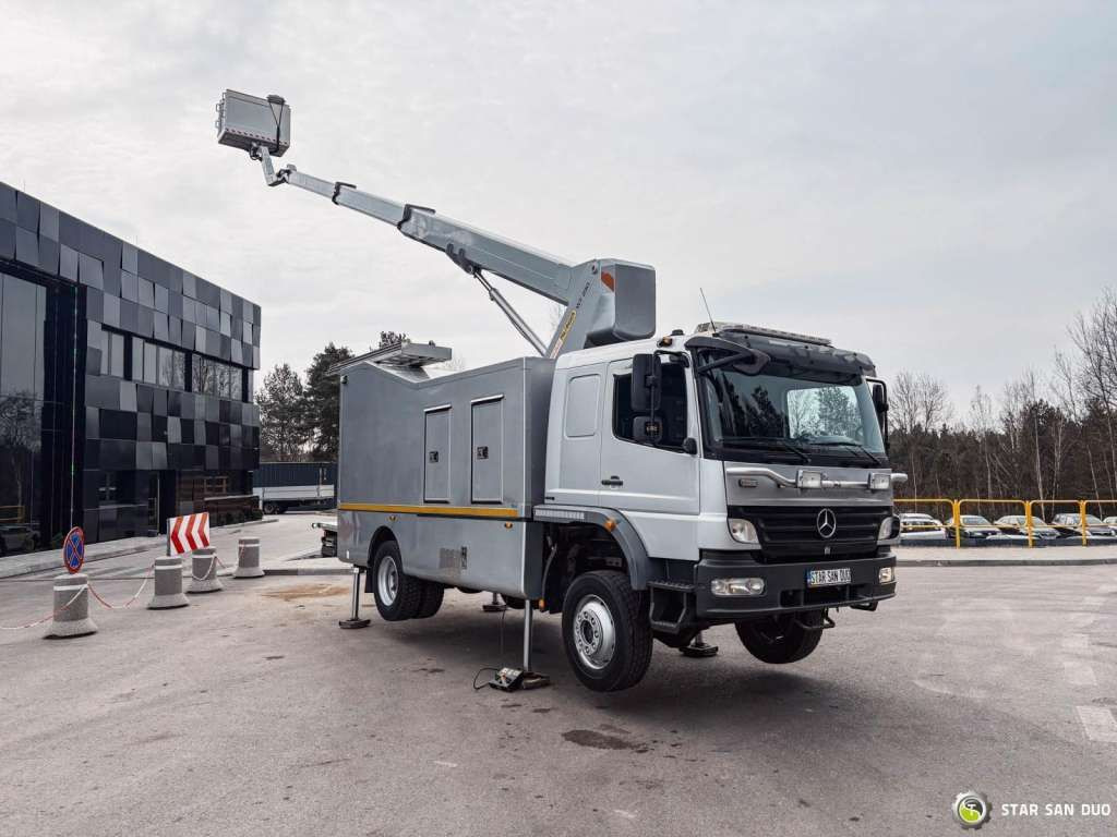 Mercedes-Benz 1529 4x4 Atego Lift Palfinger Wumag WT 230 - Autoplošina: obrázek 5 Mercedes-Benz 1529 4x4 Atego Lift Palfinger Wumag WT 230 - Autoplošina: obrázek 5