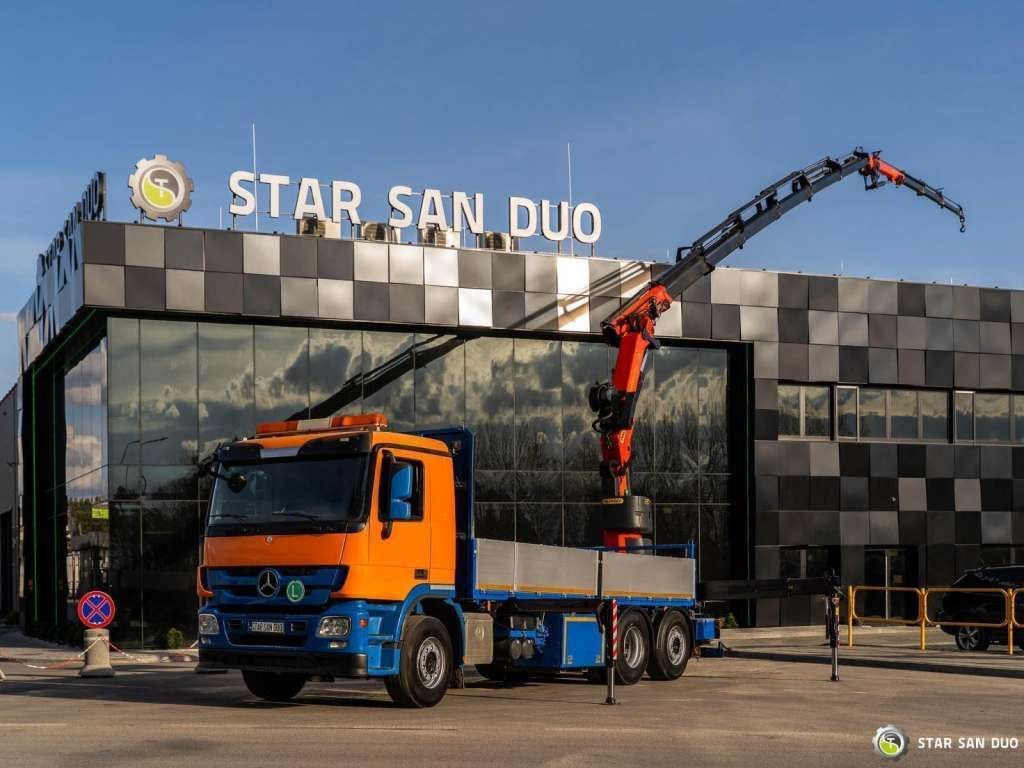 Auto s hydraulickou rukou Mercedes-Benz  ACTROS 2541 6x2 Palfinger PK 34002  Crane Winch: obrázek 9