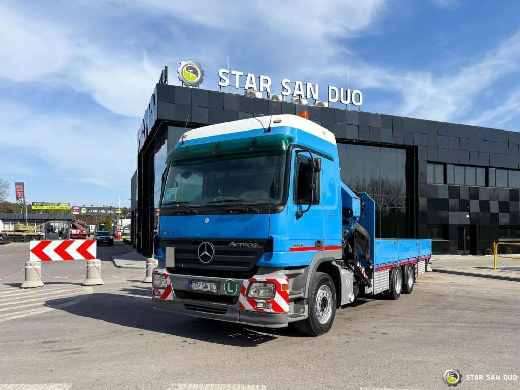 Mercedes-Benz ACTROS 2646L 6x4 PALFINGER 36002 Euro 5 Winch - Auto s hydraulickou rukou: obrázek 5 Mercedes-Benz ACTROS 2646L 6x4 PALFINGER 36002 Euro 5 Winch - Auto s hydraulickou rukou: obrázek 5