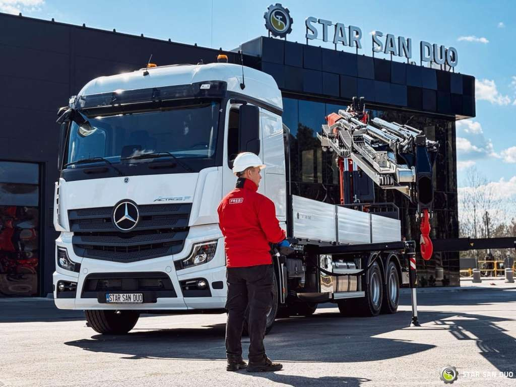 Auto s hydraulickou rukou Mercedes-Benz  ACTROS 3351 NEW 6x4 Fassi F485 Crane: obrázek 9