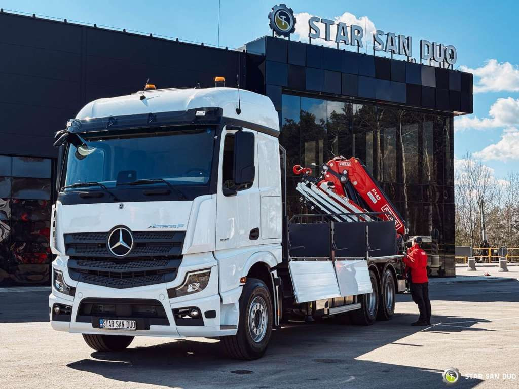Auto s hydraulickou rukou Mercedes-Benz  ACTROS 3351 NEW 6x4 Fassi F485 Crane: obrázek 22