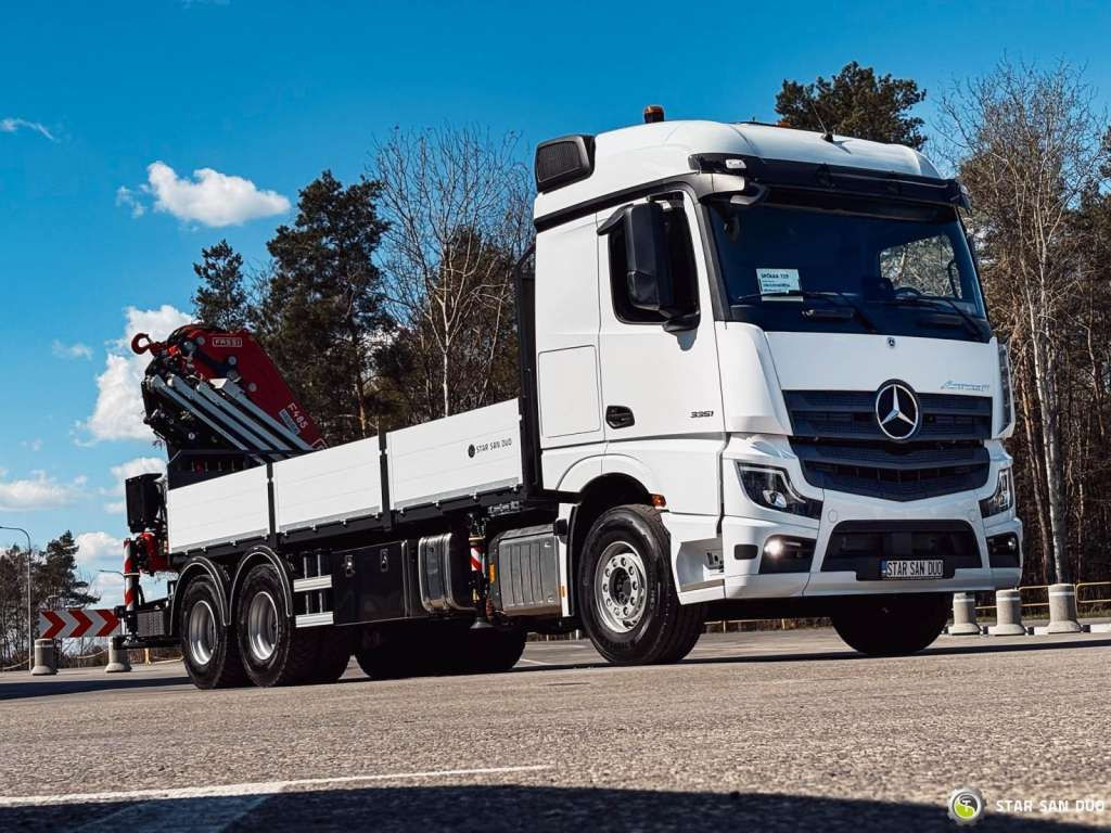 Auto s hydraulickou rukou Mercedes-Benz  ACTROS 3351 NEW 6x4 Fassi F485 Crane: obrázek 6
