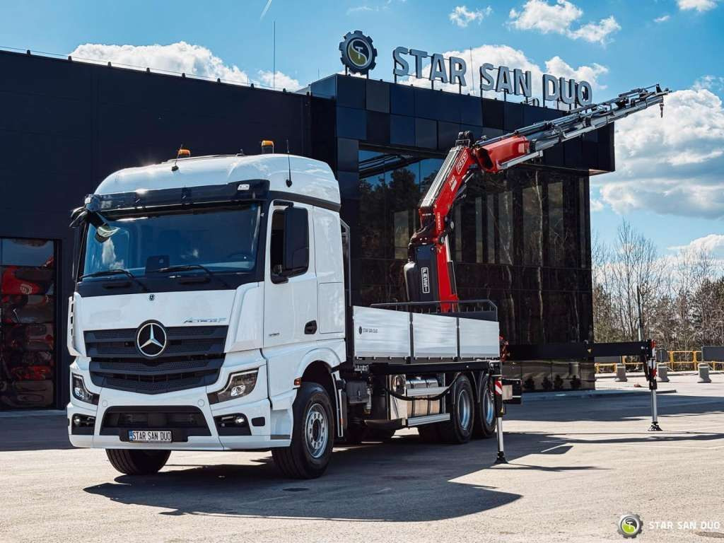 Mercedes-Benz ACTROS 3351 NEW 6x4 Fassi F485 Crane - Auto s hydraulickou rukou: obrázek 1 Mercedes-Benz ACTROS 3351 NEW 6x4 Fassi F485 Crane - Auto s hydraulickou rukou: obrázek 1