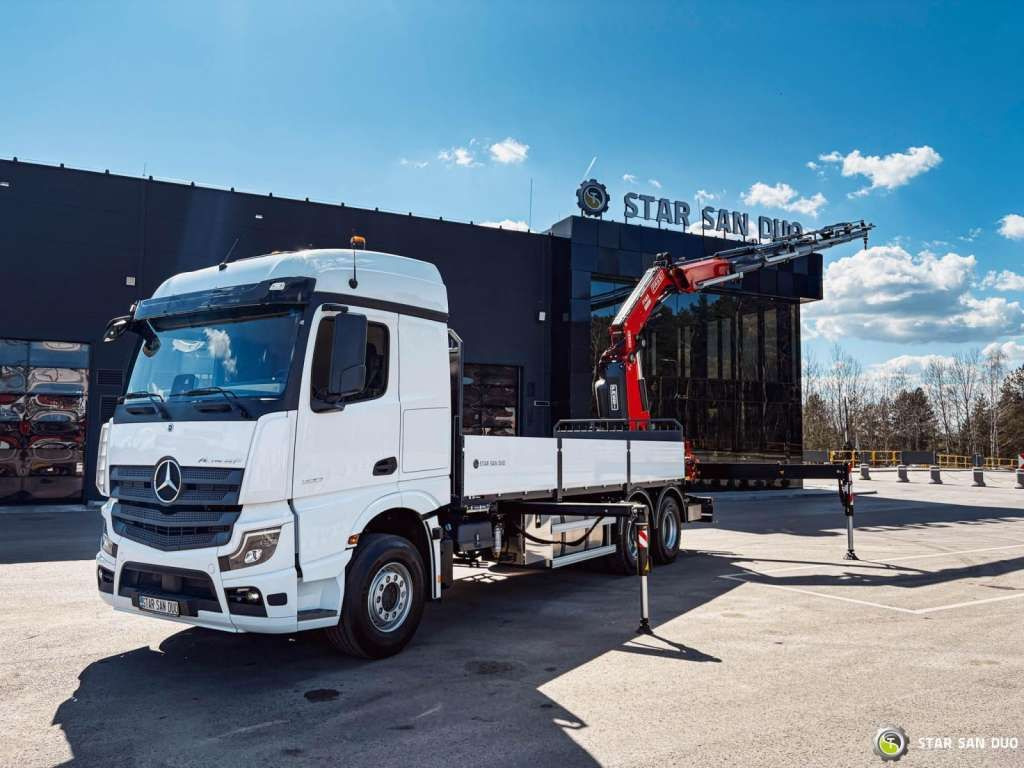 Auto s hydraulickou rukou Mercedes-Benz  ACTROS 3351 NEW 6x4 Fassi F485 Crane: obrázek 13