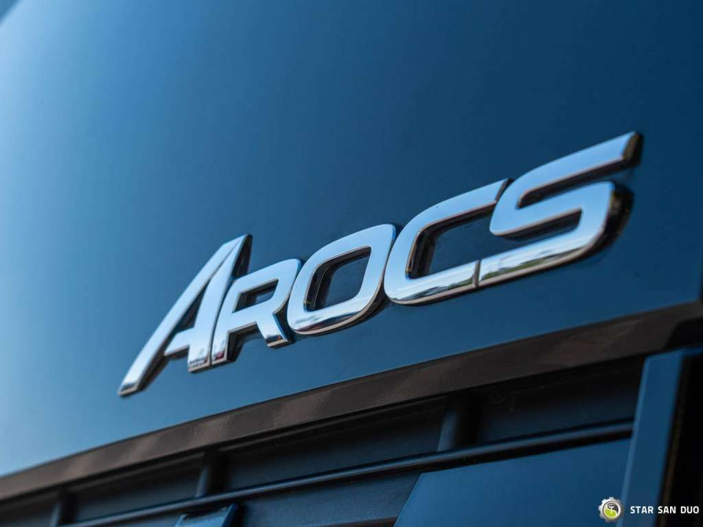 Auto s hydraulickou rukou Mercedes-Benz  AROCS 3251 8x4 HMF 8520 Fly Jib Winch: obrázek 20