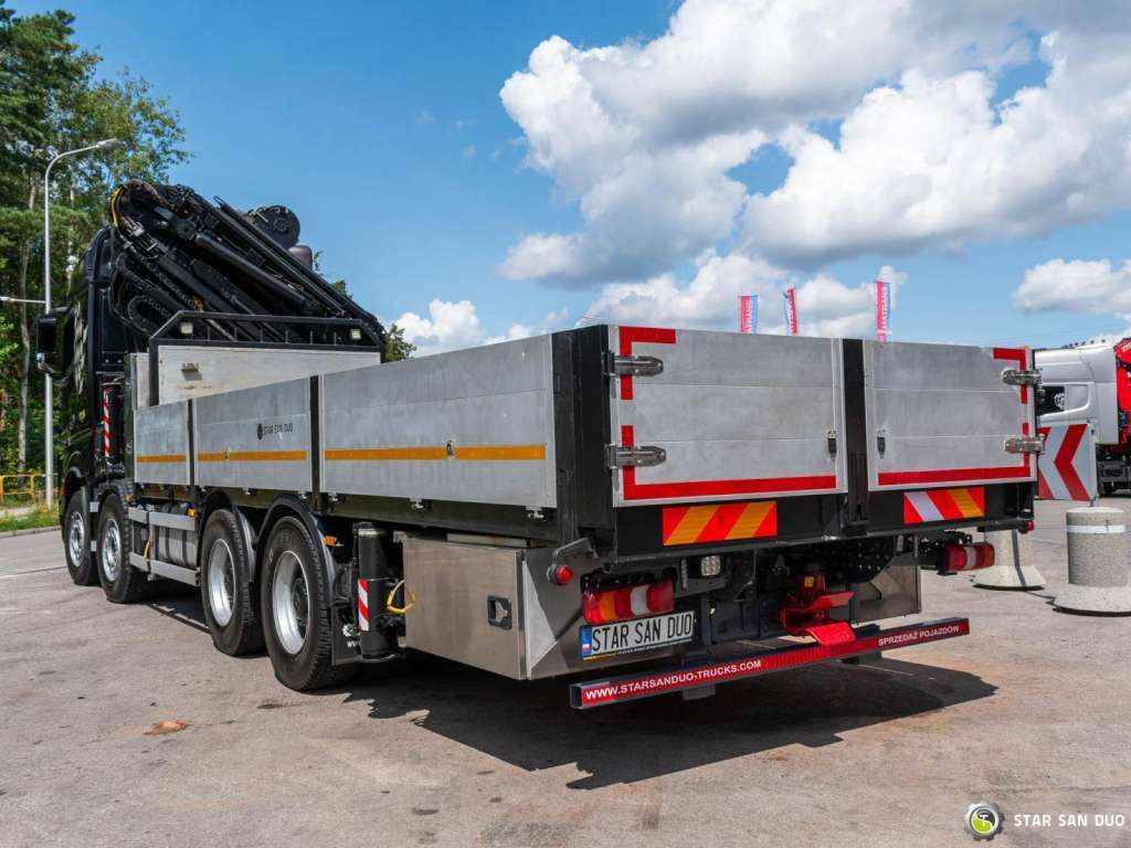 Auto s hydraulickou rukou Mercedes-Benz  AROCS 3251 8x4 HMF 8520 Fly Jib Winch: obrázek 9