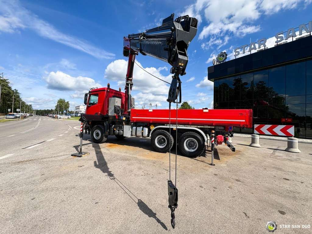Mercedes-Benz AROCS 3345 6x6 HMF 3220 Winch Crane tipper - Auto s hydraulickou rukou: obrázek 4 Mercedes-Benz AROCS 3345 6x6 HMF 3220 Winch Crane tipper - Auto s hydraulickou rukou: obrázek 4