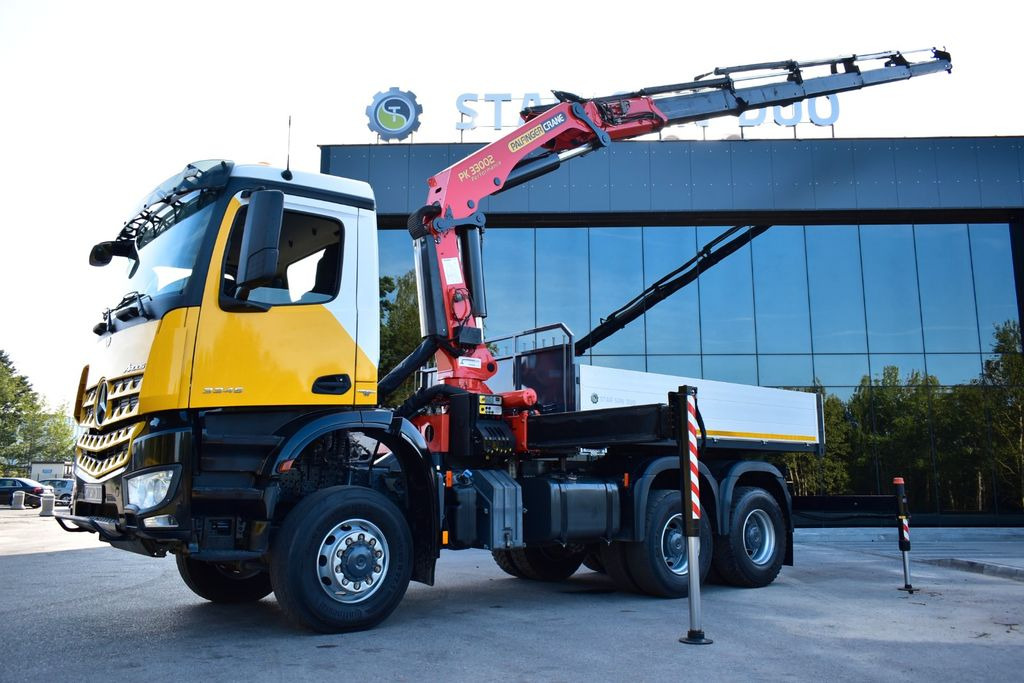 Mercedes-Benz AROCS 3345 6x6 PALFINGER PK 33002 EURO 6 KRAN - Auto s hydraulickou rukou, Nákladní automobil valníkový/ Plošinový: obrázek 2 Mercedes-Benz AROCS 3345 6x6 PALFINGER PK 33002 EURO 6 KRAN - Auto s hydraulickou rukou, Nákladní automobil valníkový/ Plošinový: obrázek 2