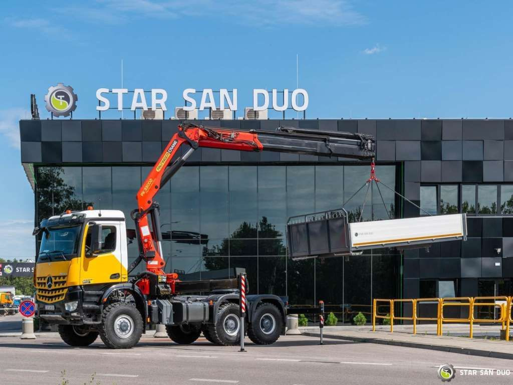 Mercedes-Benz AROCS 3345 6x6 PALFINGER PK 33002 Euro 6 Crane - Auto s hydraulickou rukou: obrázek 1 Mercedes-Benz AROCS 3345 6x6 PALFINGER PK 33002 Euro 6 Crane - Auto s hydraulickou rukou: obrázek 1