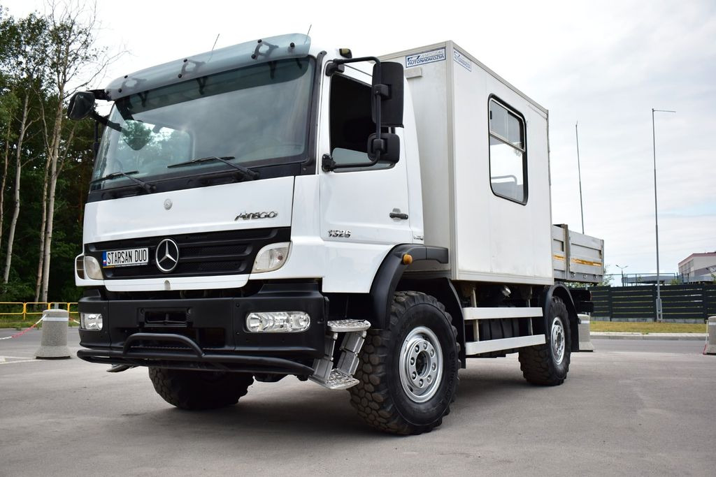 Mercedes-Benz ATEGO 1326 4x4 OFF ROAD CAMPER BUS BOX . - Skříňový nákladní auto: obrázek 2 Mercedes-Benz ATEGO 1326 4x4 OFF ROAD CAMPER BUS BOX . - Skříňový nákladní auto: obrázek 2