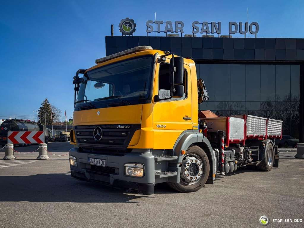 Mercedes-Benz AXOR 1824 4x2 HMF 975 HDS Crane Rotator Kipper Mercedes-Benz AXOR 1824 4x2 HMF 975 HDS Crane Rotator Kipper - Auto s hydraulickou rukou, Sklápěč: obrázek 3 Mercedes-Benz AXOR 1824 4x2 HMF 975 HDS Crane Rotator Kipper Mercedes-Benz AXOR 1824 4x2 HMF 975 HDS Crane Rotator Kipper - Auto s hydraulickou rukou, Sklápěč: obrázek 3