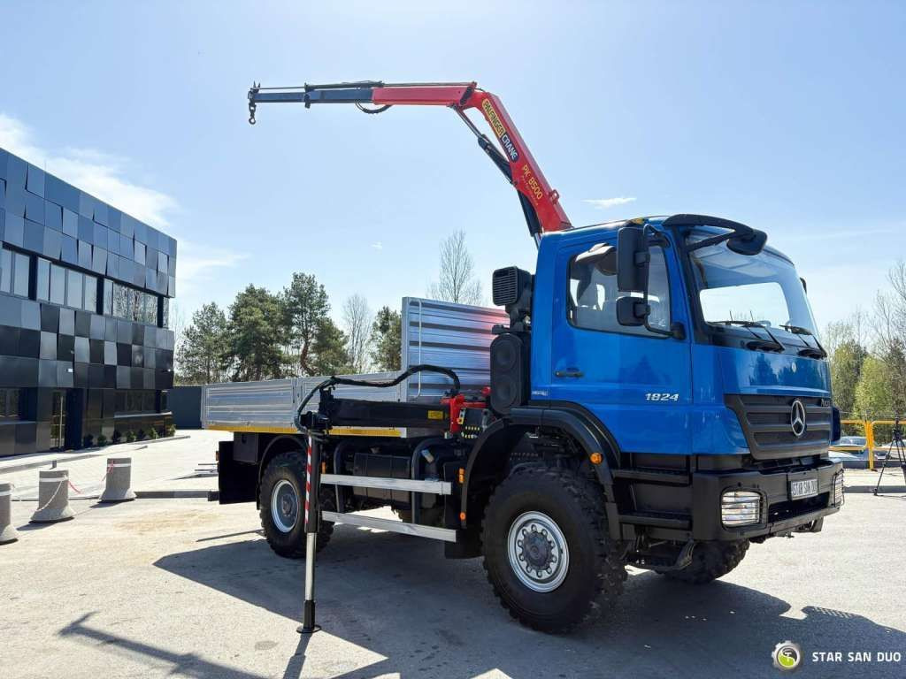 Mercedes-Benz AXOR 1824 4x4 PALFINGER PK 8500 Crane Kran - Auto s hydraulickou rukou: obrázek 2 Mercedes-Benz AXOR 1824 4x4 PALFINGER PK 8500 Crane Kran - Auto s hydraulickou rukou: obrázek 2