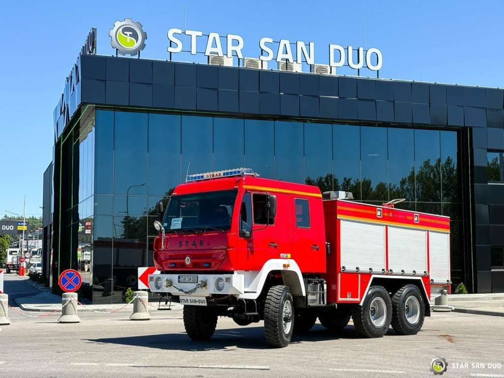 MAN Star 266 MAN 6x6 Fire Truck Feuerwehr - Nákladní auto: obrázek 1 MAN Star 266 MAN 6x6 Fire Truck Feuerwehr - Nákladní auto: obrázek 1
