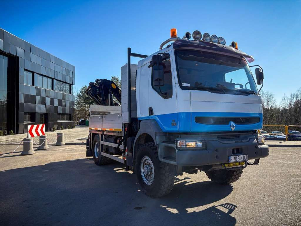 Renault KERAX 270 4x4 PALFINGER PK 16502 CRANE WINCH - Auto s hydraulickou rukou, Nákladní automobil valníkový/ Plošinový: obrázek 2 Renault KERAX 270 4x4 PALFINGER PK 16502 CRANE WINCH - Auto s hydraulickou rukou, Nákladní automobil valníkový/ Plošinový: obrázek 2