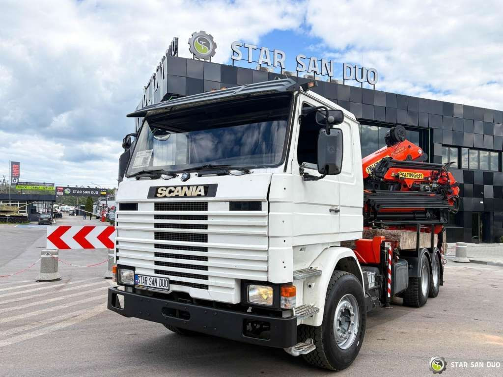 Auto s hydraulickou rukou Scania  R143 HL 6x2 PALFINGER PK44002 Crane: obrázek 9