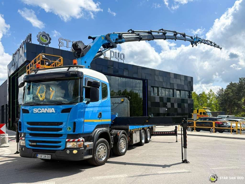 Scania R440 8x4 Palfinger PK50002 FLY JIB Crane Winch - Auto s hydraulickou rukou: obrázek 3 Scania R440 8x4 Palfinger PK50002 FLY JIB Crane Winch - Auto s hydraulickou rukou: obrázek 3